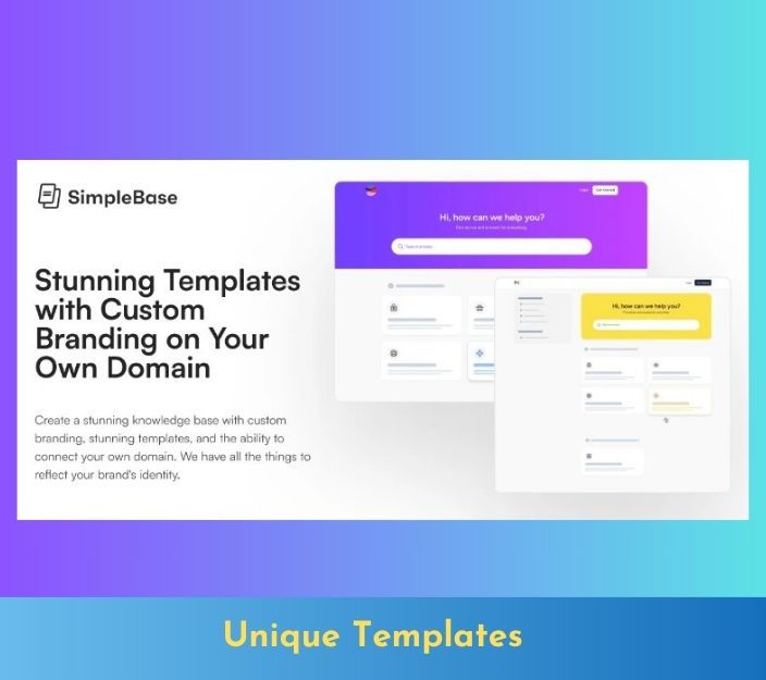 SimpleBase Lifetime deal review Unique Templates