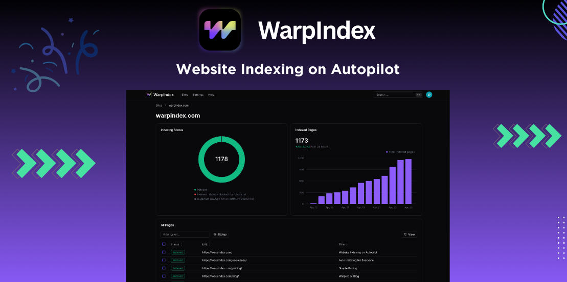 Warp Index lifetime deal